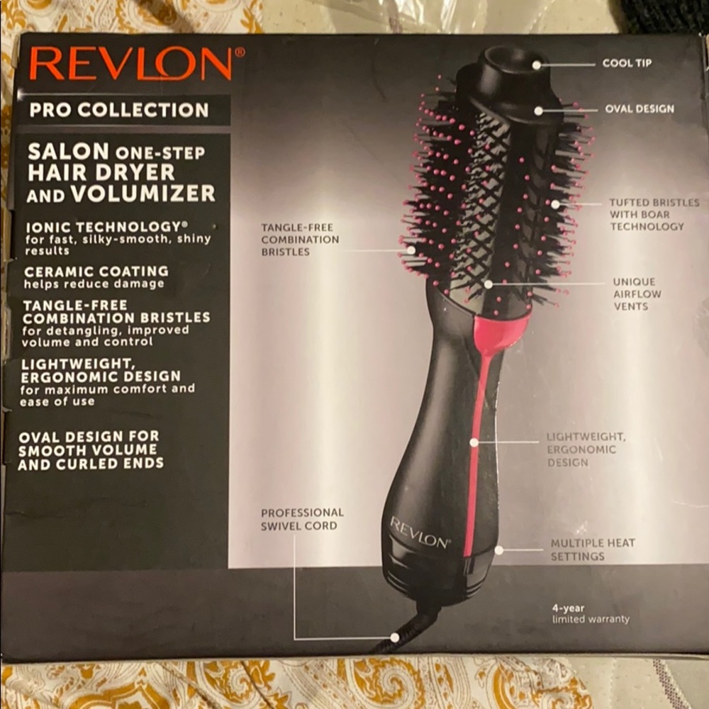Revlon Hair Dryer - USED ONLY ONCE FOR 2 MINUTES